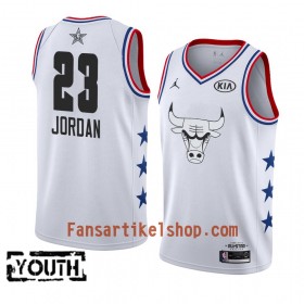 Chicago Bulls Trikot Michael Jordan 23 2019 All-Star Jordan Brand Weiß Swingman - Kinder